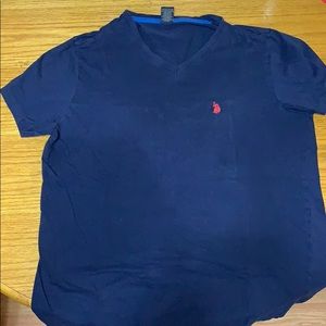 Blue US Polo Assn V neck